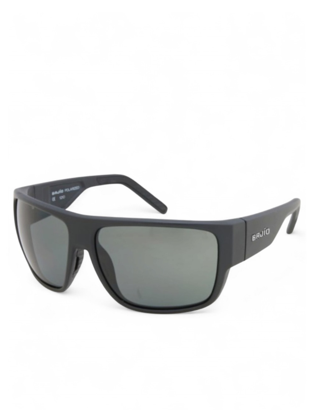 Bajio Ozello Polarized Sunglasses Matte Black Frame Size Small